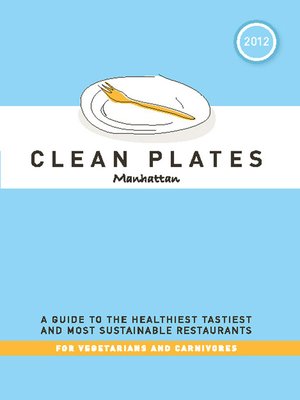 Clean Plates Manhattan 2012 - ebook